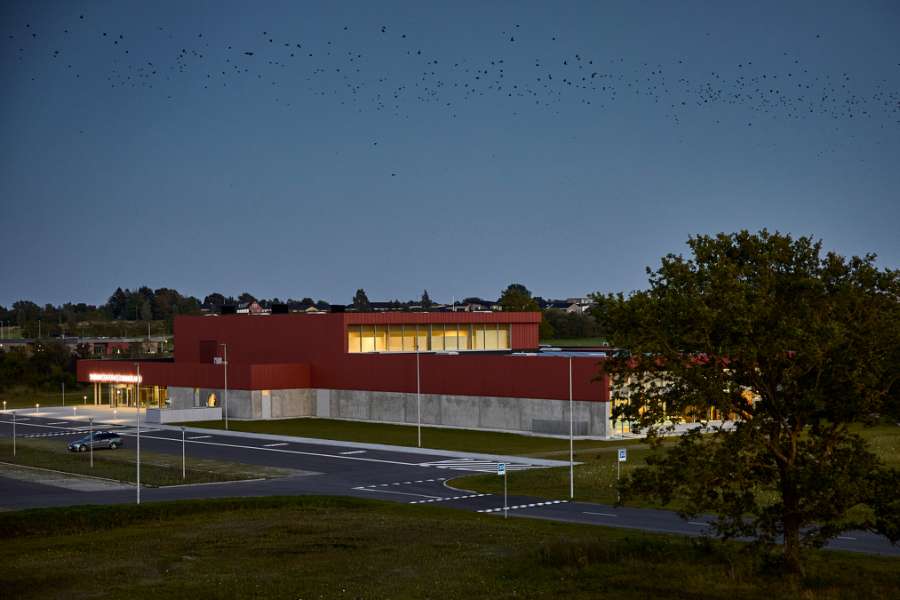 Swimming dreams take shape behind steel profiles in Vesthimmerland, Svømmecenter Vesthimmerland, Løgstørvej 59, 9600 Aars, Denmark